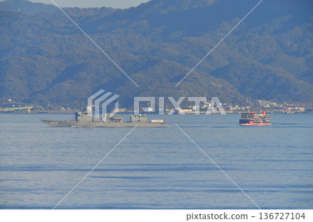 日本海上自衛隊浦賀水道湘南AGS-5106東京灣渡輪白濱丸 日本海上自衛隊浦賀水道湘南AGS-5106東京灣渡輪白濱丸 136727104