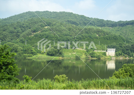 Baekma Riverside Bicycle Path Baekma Riverside Bicycle Path 136727207