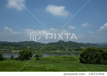 Baekma Riverside Bicycle Path Baekma Riverside Bicycle Path 136727448
