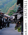 The scenery of Narai hotel in Nagano prefecture 136727611