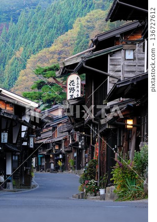 The scenery of Narai hotel in Nagano prefecture The scenery of Narai hotel in Nagano prefecture 136727612