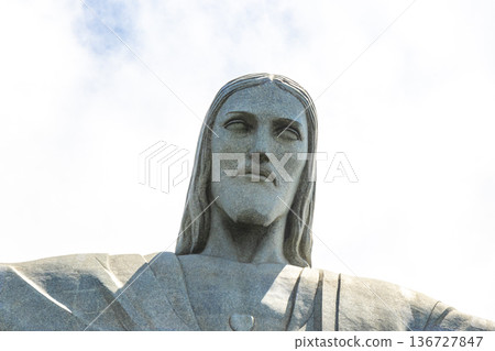 Christ the Redeemer on Corcovado mountain Rio de Janeiro Brazil. Christ the Redeemer on Corcovado mountain Rio de Janeiro Brazil. 136727847