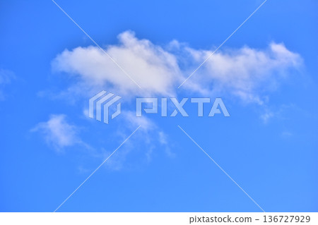  Blue sky and clouds 136727929