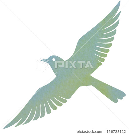 Beautiful watercolor bird icon image illustration Beautiful watercolor bird icon image illustration 136728112