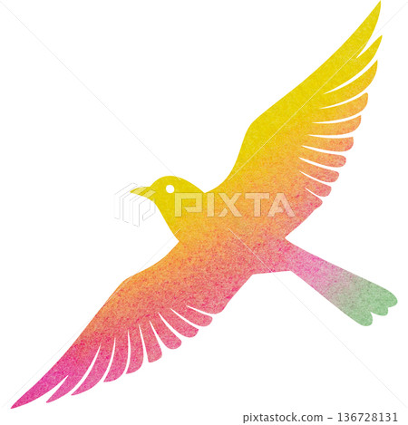 Beautiful watercolor bird icon image illustration Beautiful watercolor bird icon image illustration 136728131