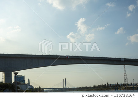 Han River bike path Han River bike path 136728164