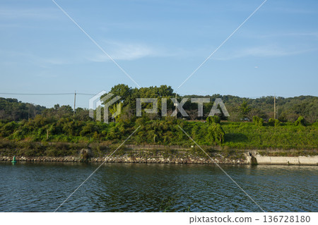 Han River bike path Han River bike path 136728180