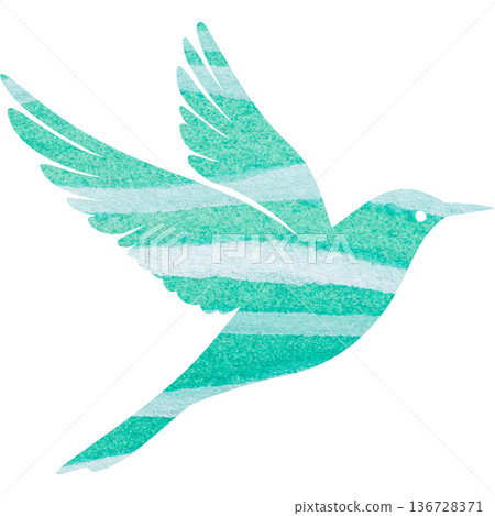 Beautiful watercolor bird icon image illustration Beautiful watercolor bird icon image illustration 136728371