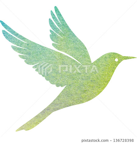 Beautiful watercolor bird icon image illustration Beautiful watercolor bird icon image illustration 136728398