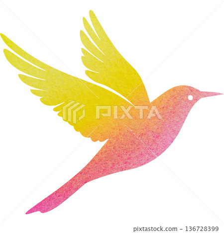 Beautiful watercolor bird icon image illustration Beautiful watercolor bird icon image illustration 136728399