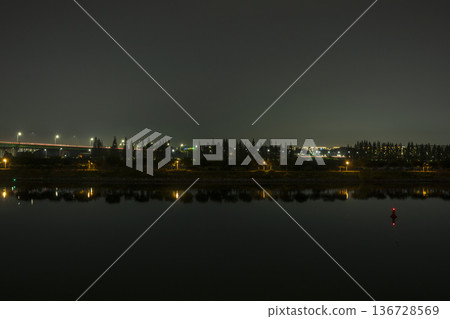 Han River bike path Han River bike path 136728569