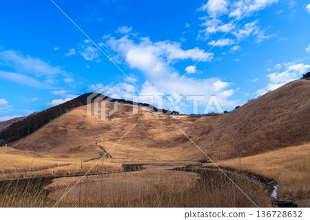 From brown to black: Early spring 2026 mountain burning on the Soni Plateau. The sky clears briefly before ignition. From brown to black: Early spring 2026 mountain burning on the Soni Plateau. The sky clears briefly before ignition. 136728632