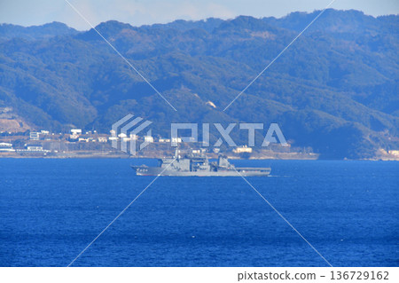 日本海上自衛隊浦賀水道千代田ASR-404潛水艇救援船 日本海上自衛隊浦賀水道千代田ASR-404潛水艇救援船 136729162