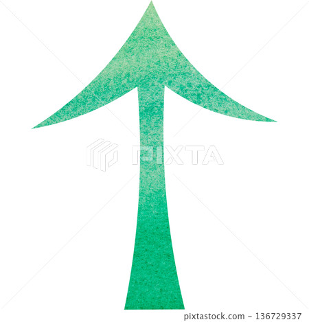 Beautiful watercolor arrow icon image illustration Beautiful watercolor arrow icon image illustration 136729337