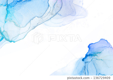 Alcohol ink adult beautiful background image Alcohol ink adult beautiful background image 136729409