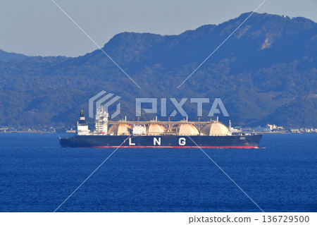 National Gas Shipping Uraga Channel MUBARAZ LPG Tanker National Gas Shipping Uraga Channel MUBARAZ LPG Tanker 136729500