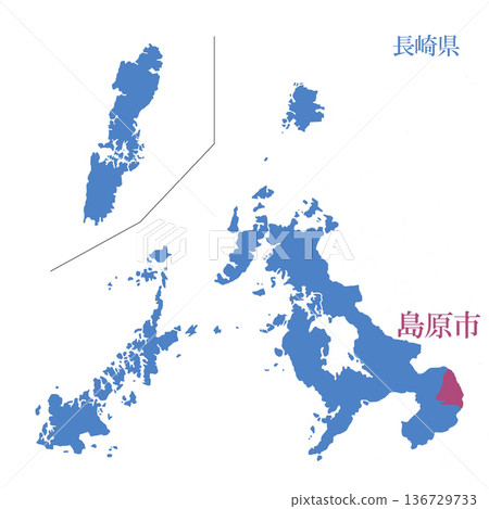 Shimabara City, Nagasaki Prefecture Shimabara City, Nagasaki Prefecture 136729733