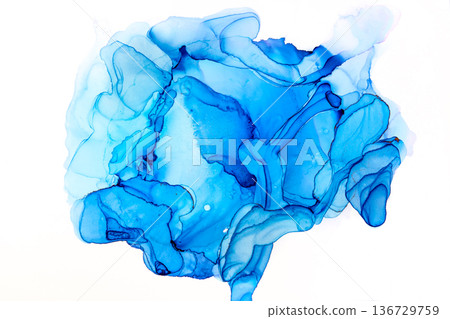 Alcohol ink adult beautiful background image 136729759