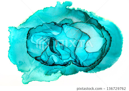 Alcohol ink adult beautiful background image 136729762