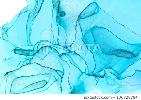 Alcohol ink adult beautiful background image Alcohol ink adult beautiful background image 136729784