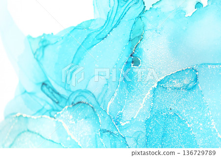 Alcohol ink adult beautiful background image Alcohol ink adult beautiful background image 136729789