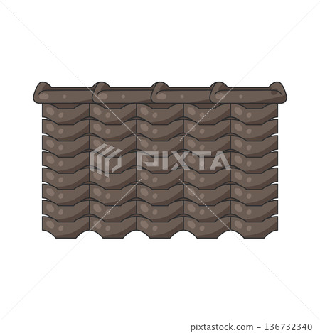 Illustration of roof  136732340