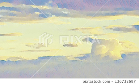 北極熊 雲彩 雲 136732697