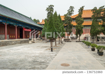 Temple of Ancient Monarchs in Xicheng District in Beijing, China 136732860