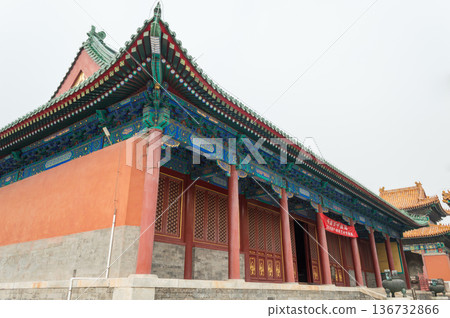 Temple of Ancient Monarchs in Xicheng District in Beijing, China 136732866