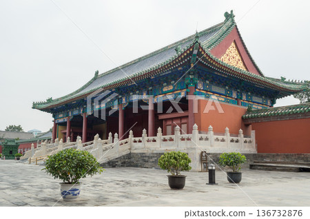 Temple of Ancient Monarchs in Xicheng District in Beijing, China 136732876