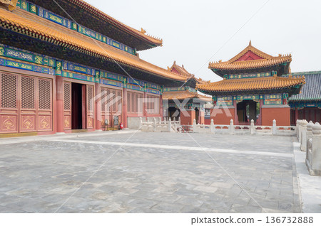 Temple of Ancient Monarchs in Xicheng District in Beijing, China 136732888
