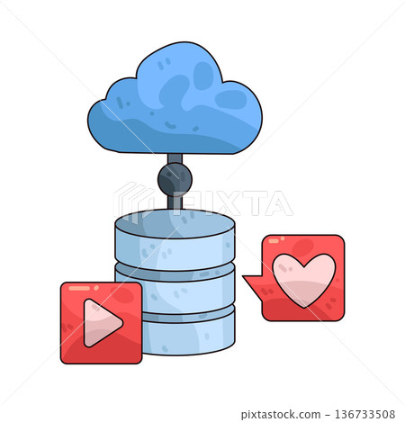 Illustration of Data Illustration of Data 136733508
