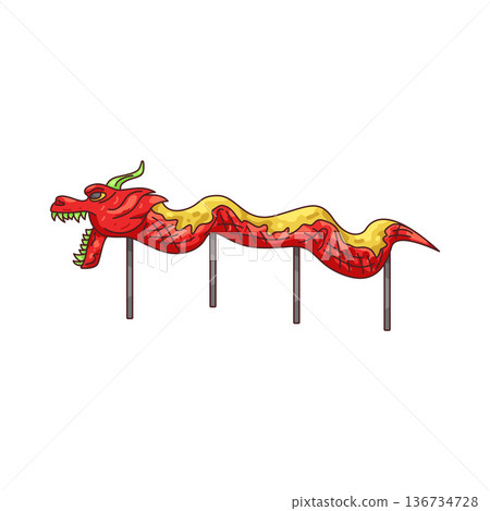 Illustration of dragon Illustration of dragon 136734728