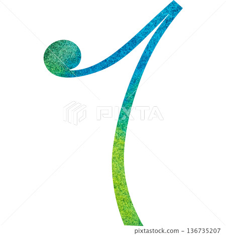 Beautiful watercolor eighth rest icon image illustration Beautiful watercolor eighth rest icon image illustration 136735207