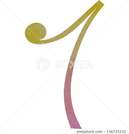 美麗的水彩畫第八休息圖示圖像插圖 136735232