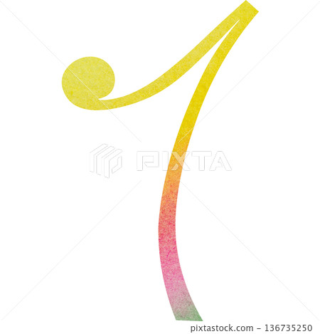 Beautiful watercolor eighth rest icon image illustration Beautiful watercolor eighth rest icon image illustration 136735250
