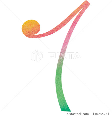 Beautiful watercolor eighth rest icon image illustration Beautiful watercolor eighth rest icon image illustration 136735251