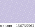 易於使用的淡紫色柔和圓點背景 136735563