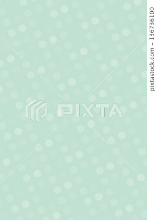 Easy-to-use nuanced soft dot background in mint green. 136736100