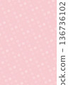 易於使用的柔和粉紅色點狀背景。 136736102