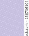 易於使用的柔和點狀背景，淡紫色垂直圖案 136736104