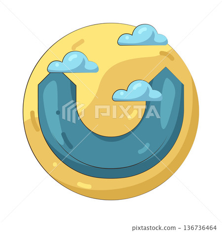 Illustration of road Illustration of road 136736464
