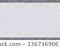 易於使用的柔和點狀背景，帶有灰色邊框，色彩層次分明。 136736906