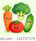 可愛的蔬菜 136737174