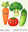 可愛的蔬菜 136737175