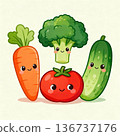 可愛的蔬菜 136737176