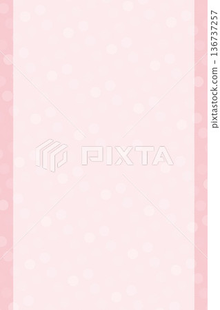 Easy-to-use nuanced color soft dot background pastel pink with margins, vertical Easy-to-use nuanced color soft dot background pastel pink with margins, vertical 136737257