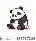 可愛的熊貓 136737286