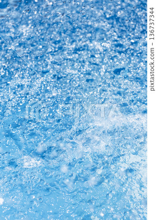 Sparkling water surface - summer color image 136737344
