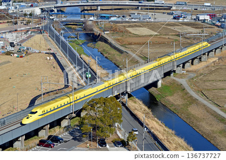 東海道新幹線 新橫濱 小田原 JR 西日本 923 型 3000 系列 T5 編組（博多） Doctor Yellow 136737727